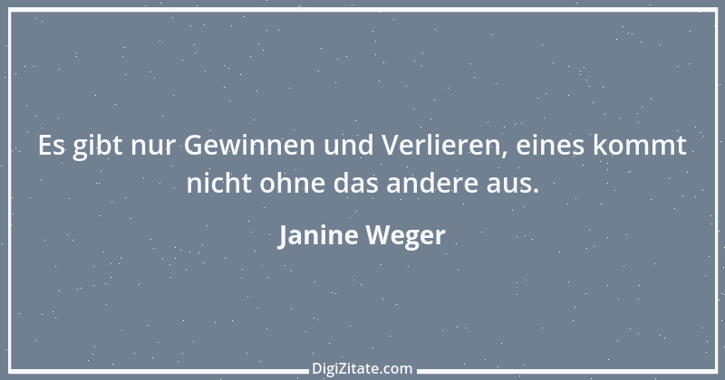 Zitat von Janine Weger 48