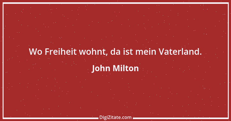 Zitat von John Milton 20