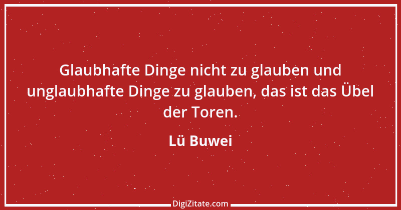 Zitat von Lü Buwei 90