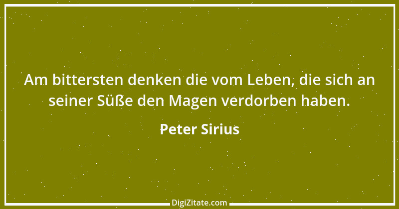 Zitat von Peter Sirius 164