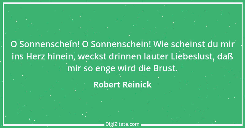 Zitat von Robert Reinick 7