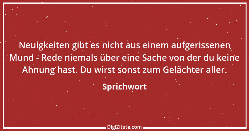 Zitat von Sprichwort 12756