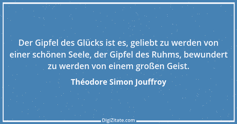 Zitat von Théodore Simon Jouffroy 4