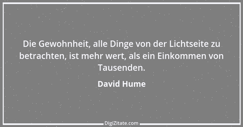 Zitat von David Hume 47