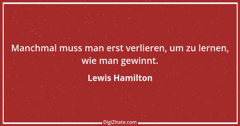 Zitat von Lewis Hamilton 2