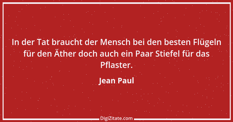 Zitat von Jean Paul 1252