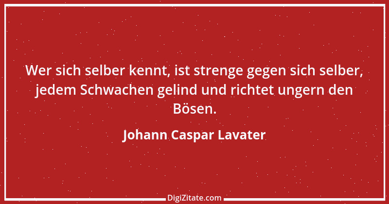 Zitat von Johann Caspar Lavater 77