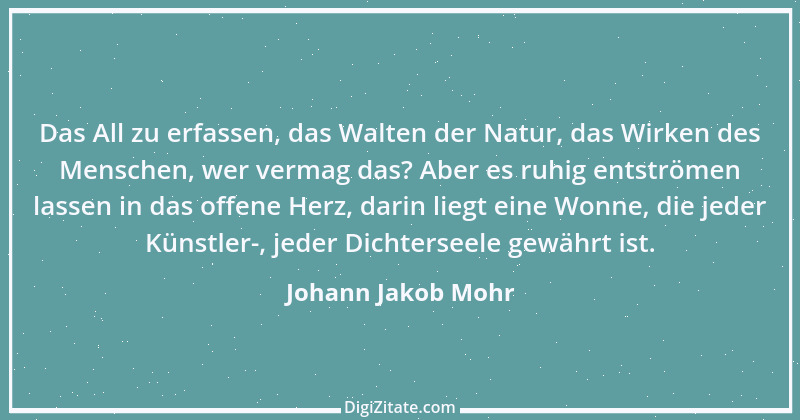 Zitat von Johann Jakob Mohr 141