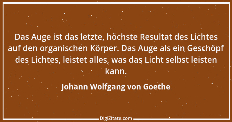 Zitat von Johann Wolfgang von Goethe 1107