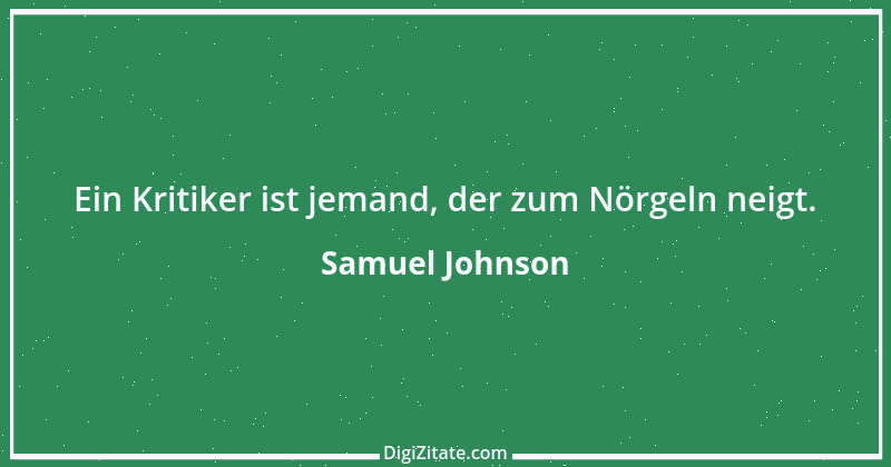 Zitat von Samuel Johnson 101