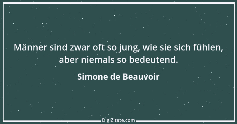 Zitat von Simone de Beauvoir 38