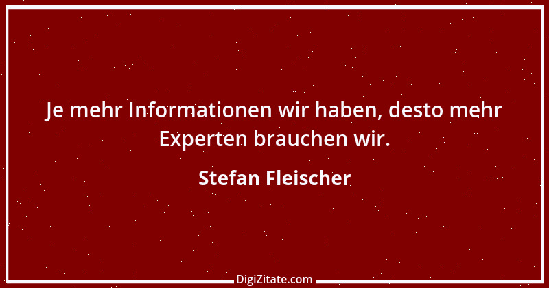 Zitat von Stefan Fleischer 61