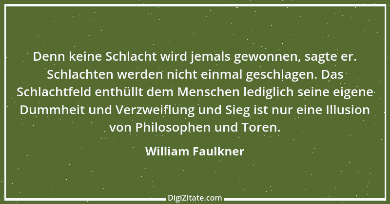 Zitat von William Faulkner 3