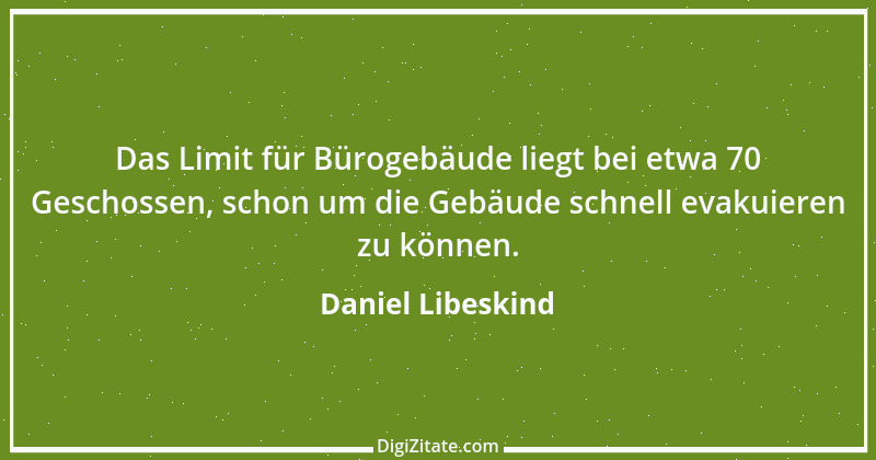 Zitat von Daniel Libeskind 3