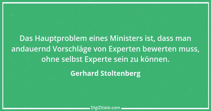 Zitat von Gerhard Stoltenberg 8