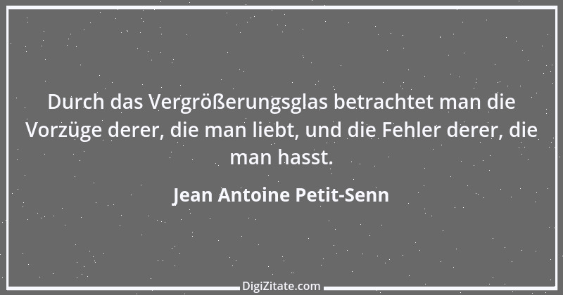 Zitat von Jean Antoine Petit-Senn 76