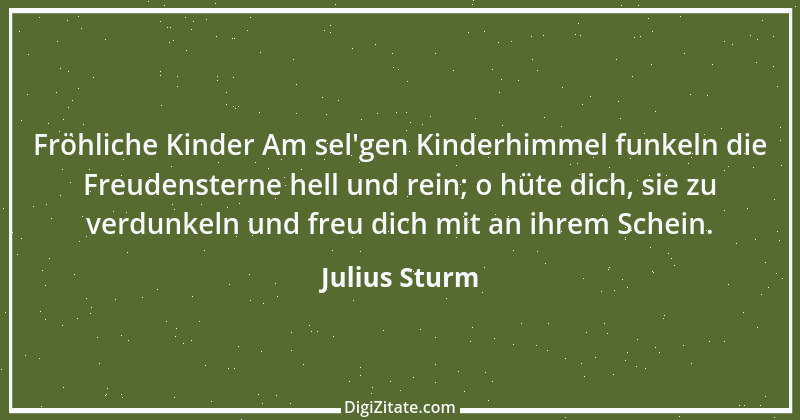 Zitat von Julius Sturm 15