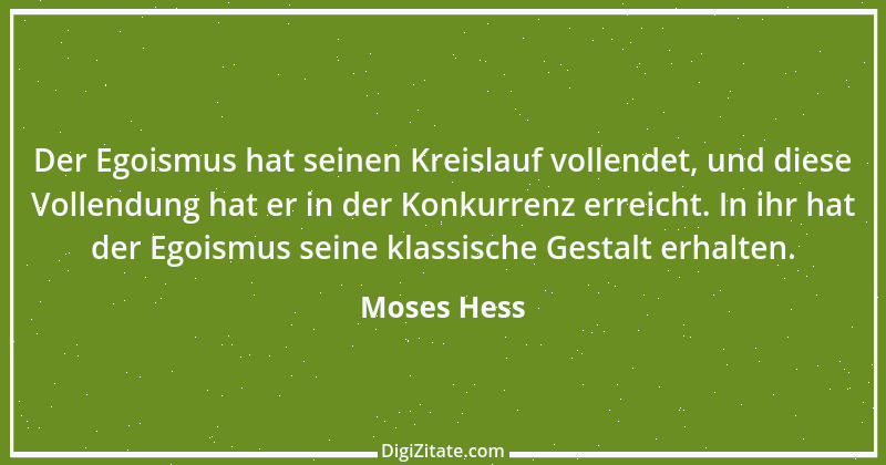 Zitat von Moses Hess 3