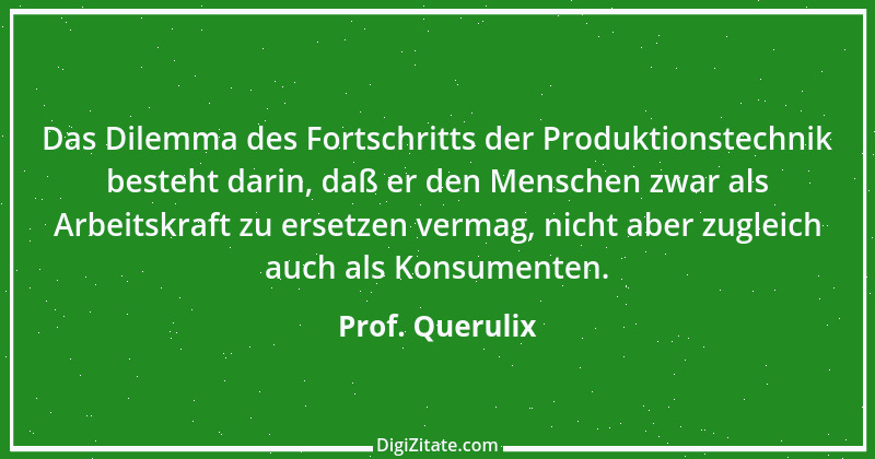 Zitat von Prof. Querulix 400