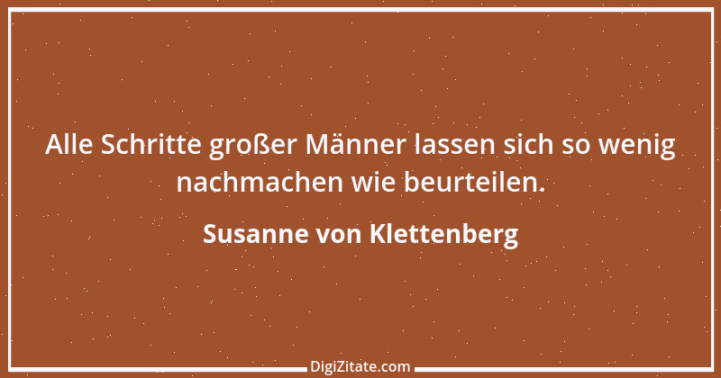 Zitat von Susanne von Klettenberg 1