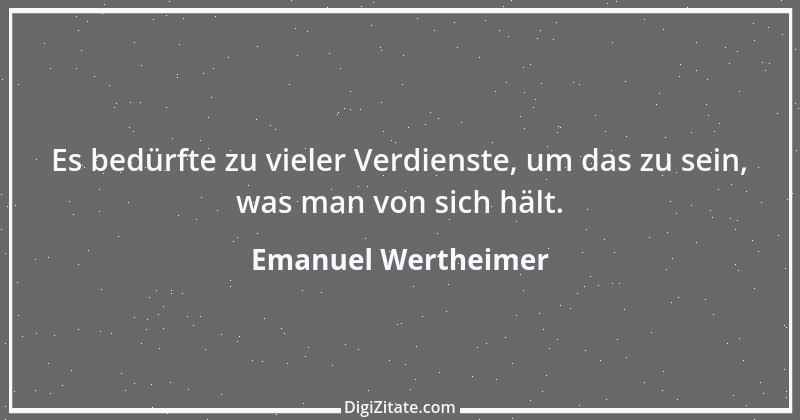 Zitat von Emanuel Wertheimer 184