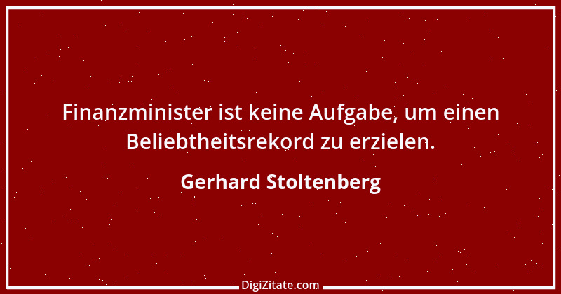 Zitat von Gerhard Stoltenberg 9