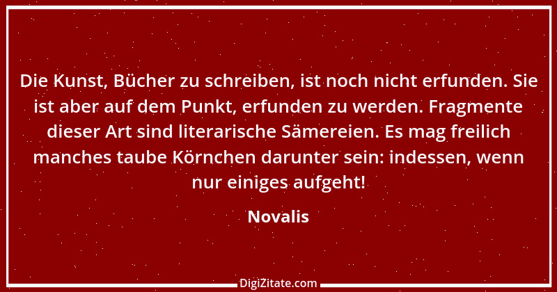 Zitat von Novalis 433