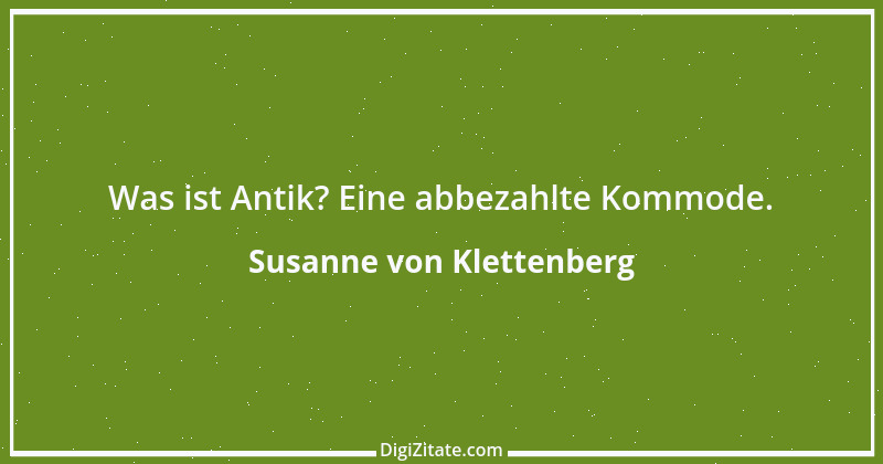 Zitat von Susanne von Klettenberg 2