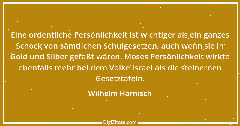 Zitat von Wilhelm Harnisch 3