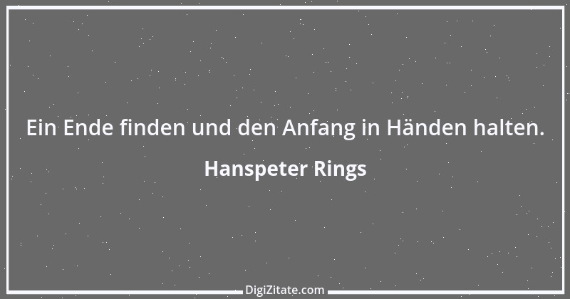 Zitat von Hanspeter Rings 1