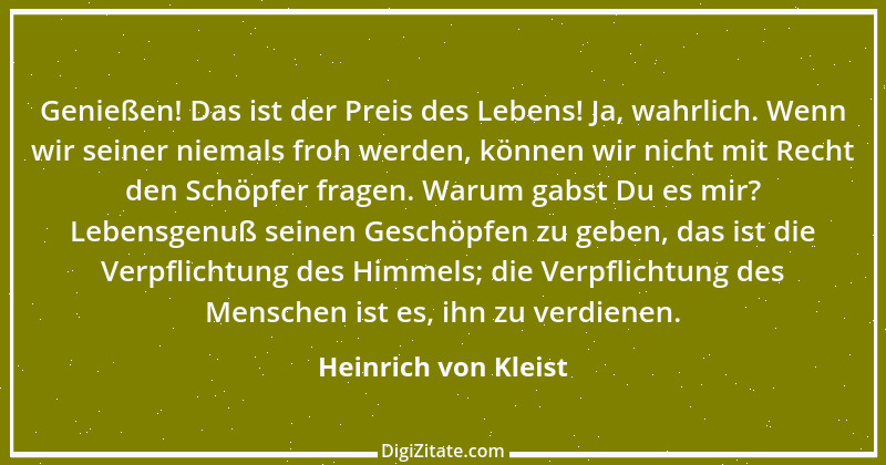 Zitat von Heinrich von Kleist 9