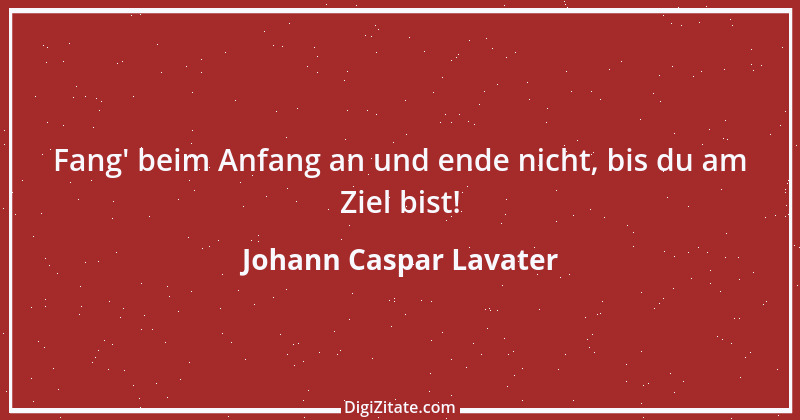 Zitat von Johann Caspar Lavater 80