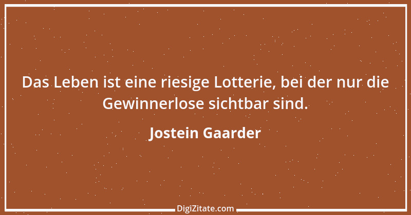 Zitat von Jostein Gaarder 5