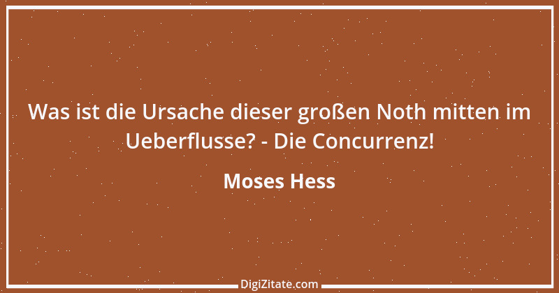 Zitat von Moses Hess 5