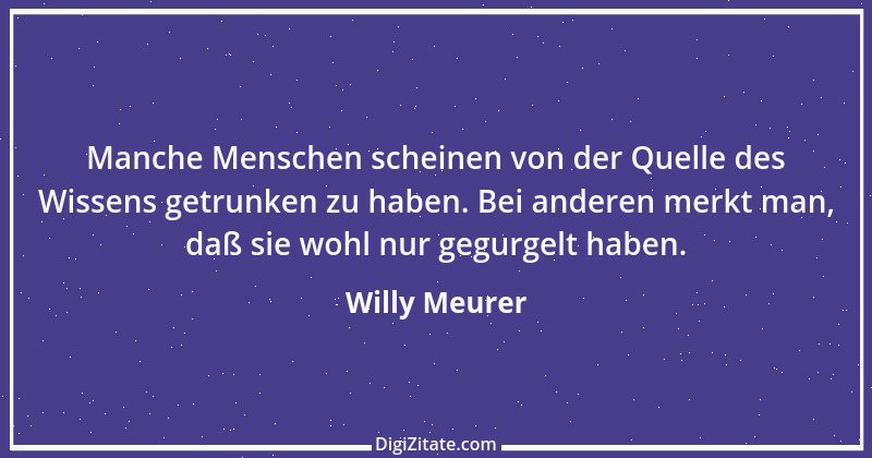 Zitat von Willy Meurer 1411