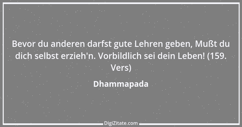 Zitat von Dhammapada 105