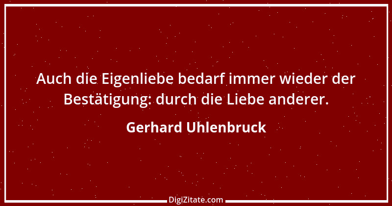 Zitat von Gerhard Uhlenbruck 931