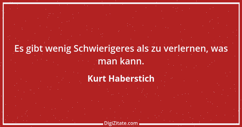 Zitat von Kurt Haberstich 314