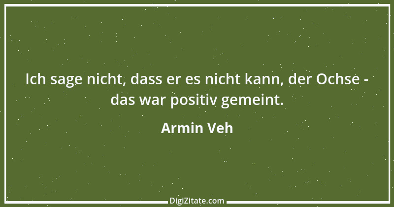 Zitat von Armin Veh 1