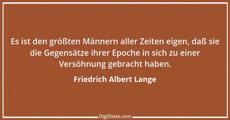 Zitat von Friedrich Albert Lange 7