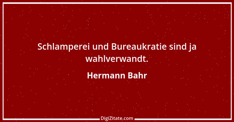 Zitat von Hermann Bahr 20