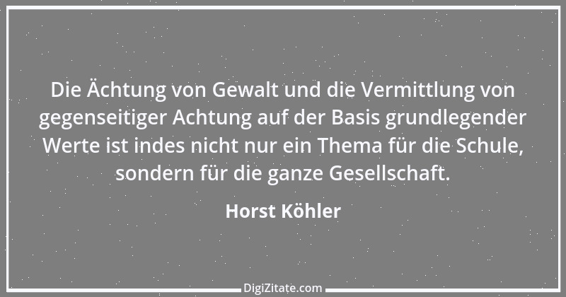 Zitat von Horst Köhler 4