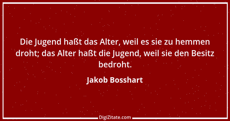 Zitat von Jakob Bosshart 187