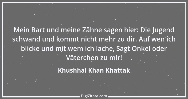 Zitat von Khushhal Khan Khattak 1