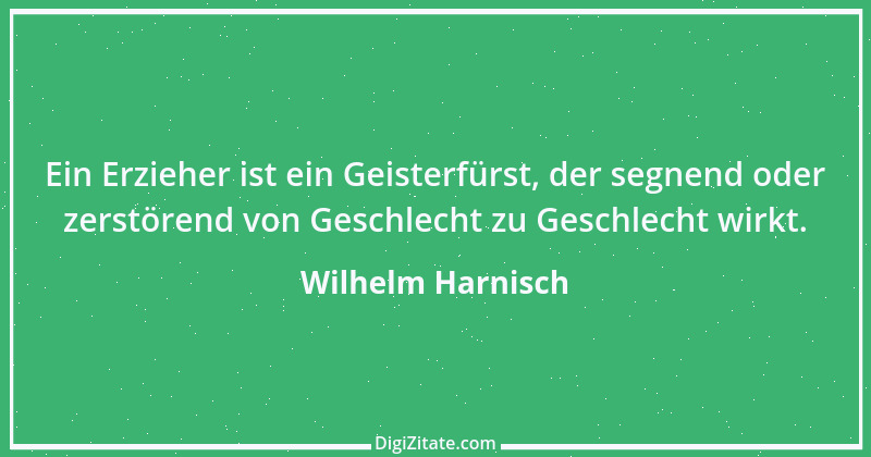 Zitat von Wilhelm Harnisch 6