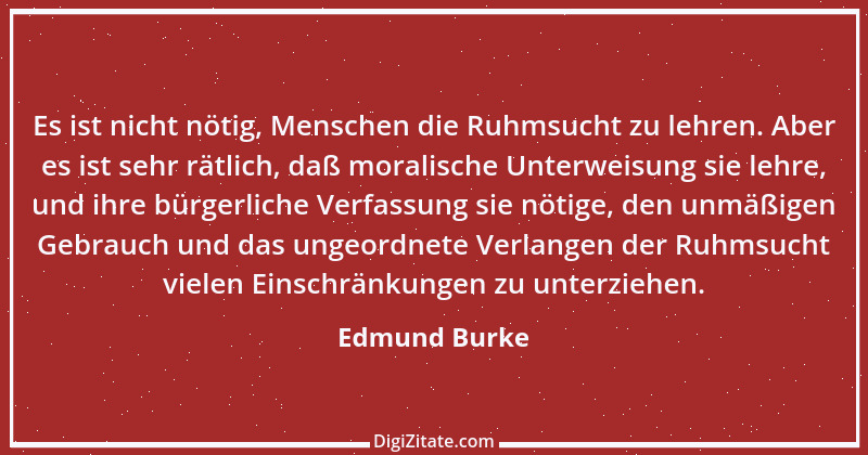 Zitat von Edmund Burke 48