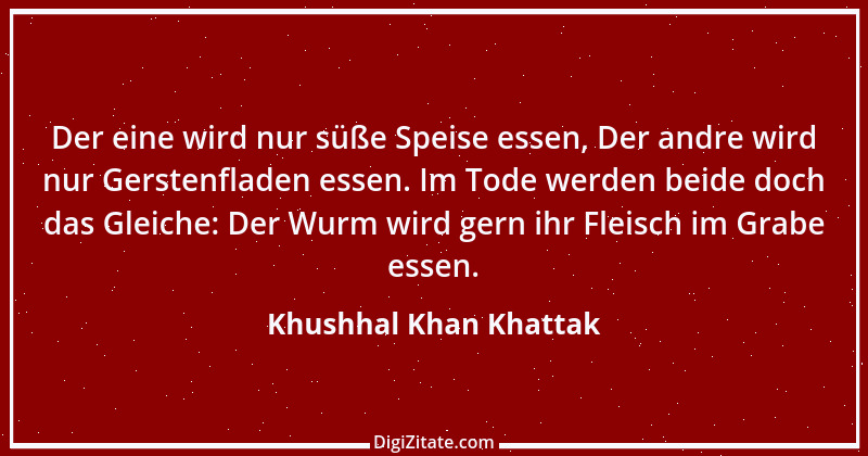 Zitat von Khushhal Khan Khattak 2