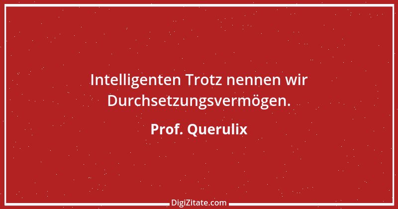 Zitat von Prof. Querulix 405