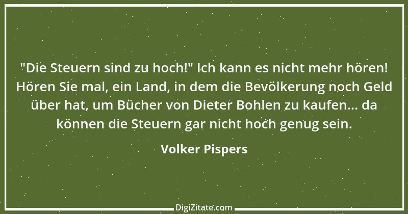 Zitat von Volker Pispers 31