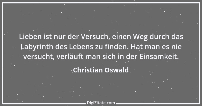 Zitat von Christian Oswald 1